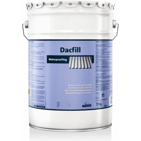 Rust-Oleum 6.2.5 Dacfill - Zwart - 5kg