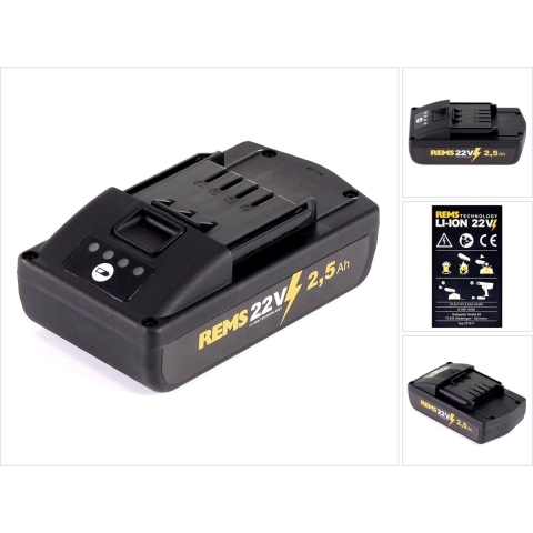Rems 571571 R22 21,6V Li-ion Accu - 2,5 Ah