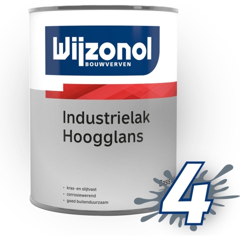 Wijzonol Industrielak Hoogglans - Op Kleur Gemengd - 2,5L