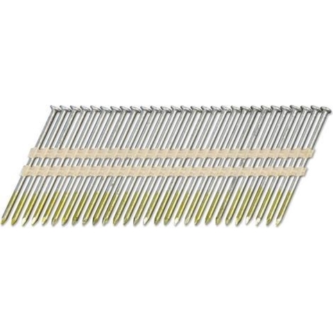 HiKOKI 753643 Spijkers - O-kop - 21° - Geringd - Blank - 2,8 X 65mm (3000st)