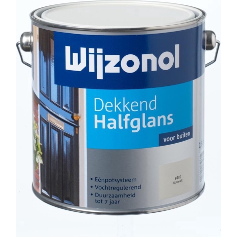 Wijzonol Grond- En Aflak InÉén - RAL 9010 - 2,5L