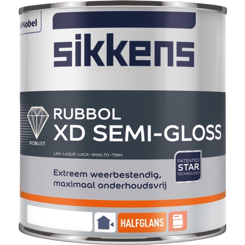 Sikkens Rubbol XD Semi Gloss - Op Kleur Gemengd - 1L