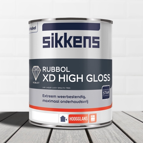 Sikkens Rubbol XD High Gloss - Op Kleur Gemengd - 1L