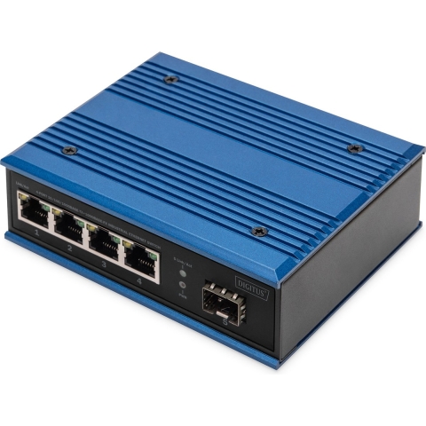 Digitus DN-651134 Industrial Ethernet Switch 4 + 1 poorten 10 / 100 / 1000 MBit/s