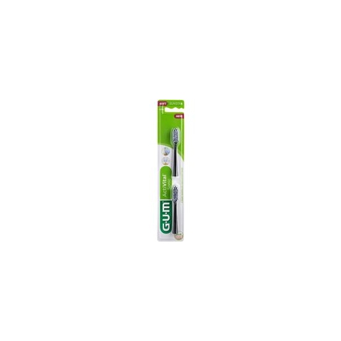 8x GUM Activital Opzetborstel Zwart 2 stuks