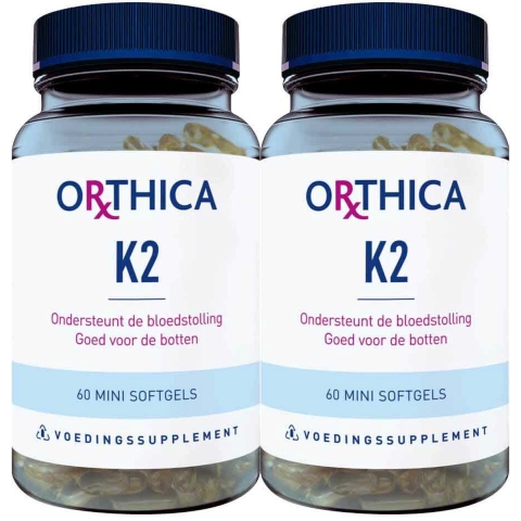 2x Orthica K2 60 softgels