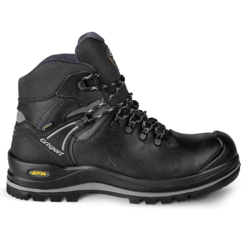 Grisport 34000 Werkschoen - Hoog - S3 - Maat 48 - Leer - Zwart