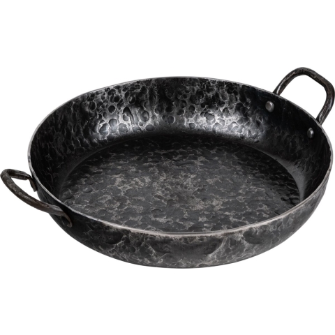Forged Gietijzeren Koekenpan met 2 handvatten - ø 28 cm