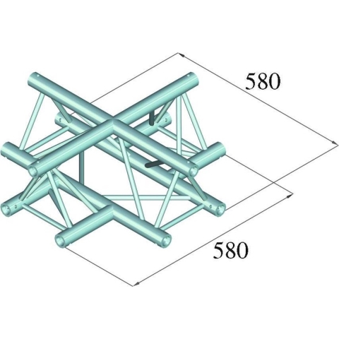 Alutruss DQ3-PAC41 Kruis