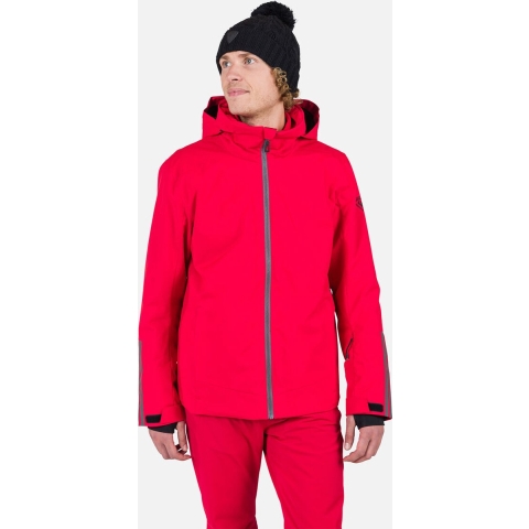 Rossignol Strawpile ski jas rood heren, M
