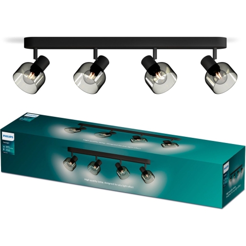 Philips Sleet 8720169299634 Plafondspot E14 Zwart