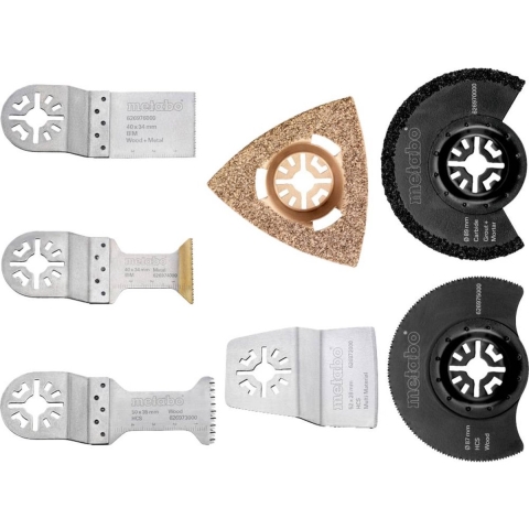Metabo Accessoires Multitool startersset "Classic" | 7-delig - 626977000 - 626977000