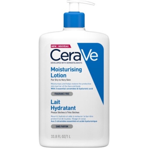 6x CeraVe Hydraterende Melk 1000 ml