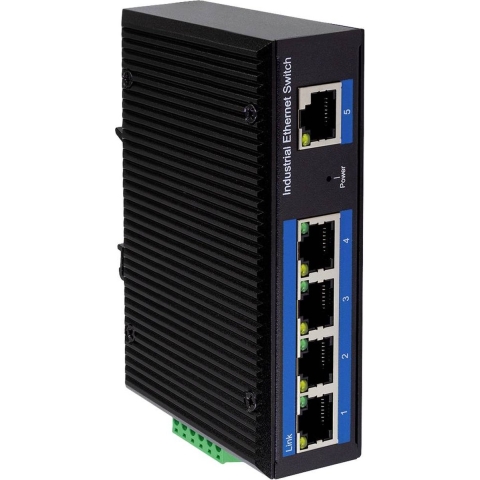 LogiLink NS200 Industrial Ethernet Switch 5 poorten 10 / 100 MBit/s
