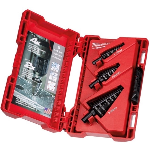 Milwaukee Accessoires Stappenboor Set (3stuks) - 48899399