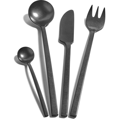 Serax La Mère By Marie Michielssen Bestekset 24-delig Black