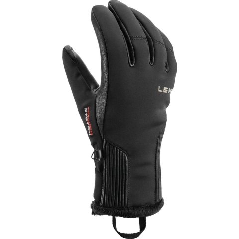 LEKI Vallarta 3D skihandschoenen zwart dames, 7.5