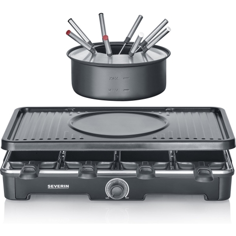 Severin RG2347 raclette en fondue set