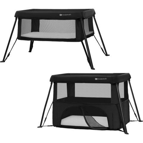Wieg Kinderkraft Cami Opvouwbaar Black
