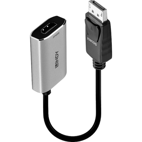 LINDY Monitor Adapter [1x HDMI-bus - 1x DisplayPort stekker] 41094 0.11 m