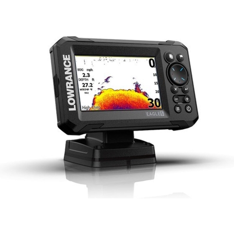 Lowrance Eagle 5 met SplitShot HD transducer fish finder/kaartplotter