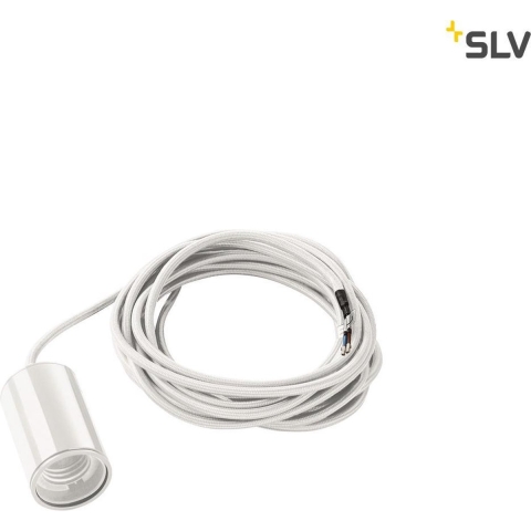SLV FITU 132691 Hanglamp E27 60 W Wit