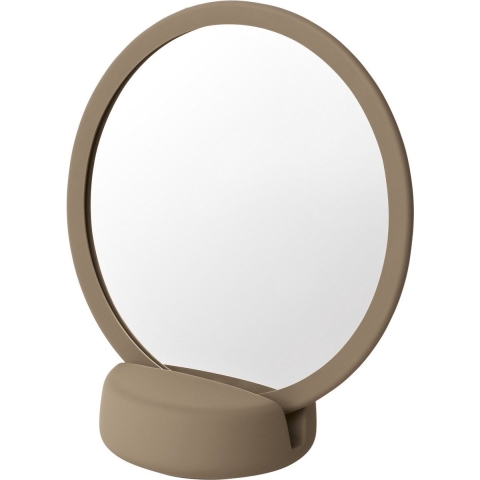 Blomus Sono SpiegelØ17 Tan Tafelspiegel