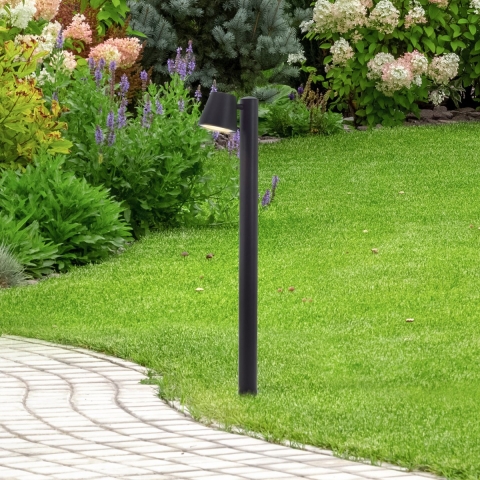 Brilliant Bari 44322/06 Staande buitenlamp GU10 Zwart