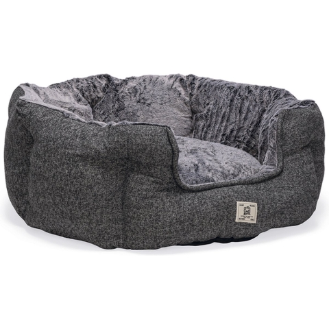 Nano Ligbed Chill Kuzzi - Hondenmand - Grijs - 91x91x38 cm