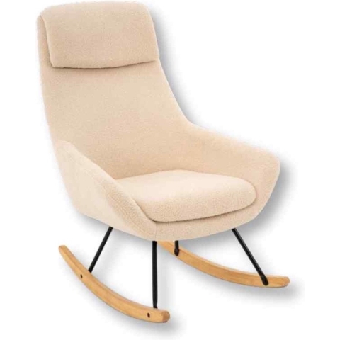 Schommelstoel Quax Rocking Chair Nordic Sheep Beige