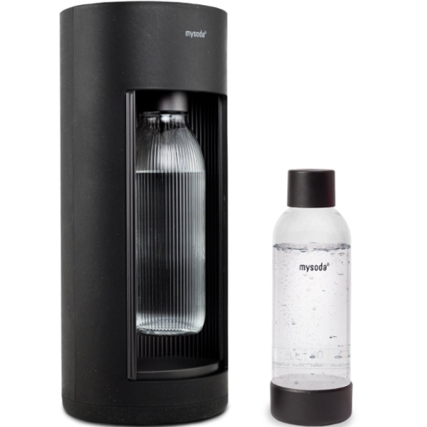 MySoda Bruiswatertoestel Glassy Black | Sodamakers | 6430052004970