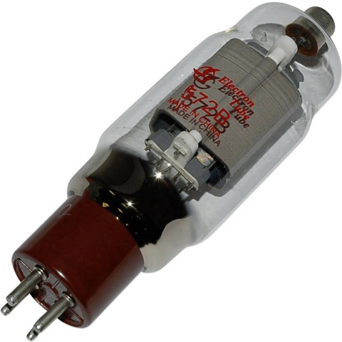 BTB Vertrieb 572 B Elektronenbuis Vermogenstriode 2400 V 250 mA Aantal polen: 4 Fitting: UX-4 1 stuk(s)