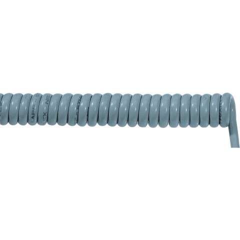 LAPP 70002735 Spiraalkabel ÖLFLEX® SPIRAL 400 P 1000 mm / 3000 mm 18 G 0.75 mm² Grijs 1 stuk(s)