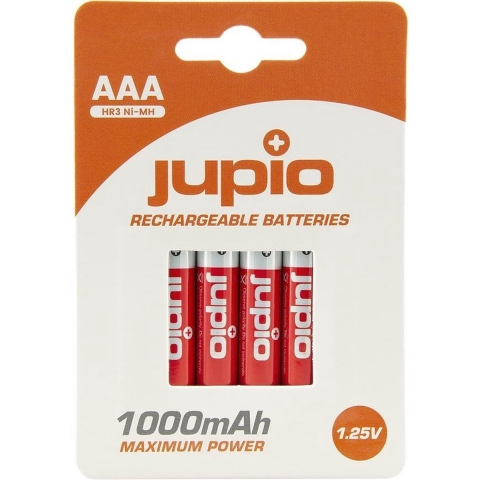 Voordeelpak Jupio AAA batterijen 1000mAh - 20 stuks