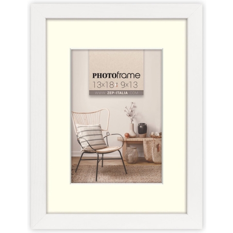 Zep Fotolijst V4564W Malmo White 30x45 / 40x60 cm