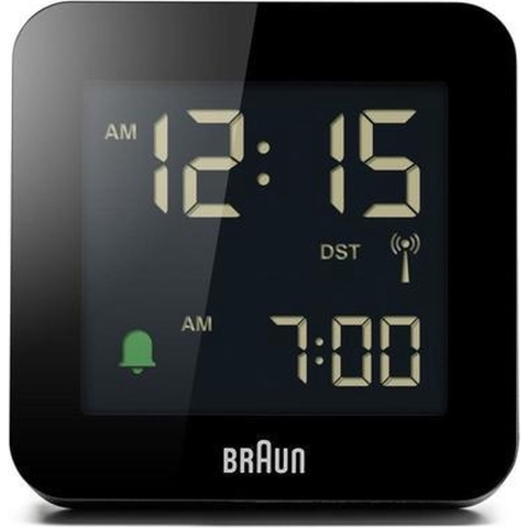 Braun BC09 B-DCF Zwart radiografische wekker multiband