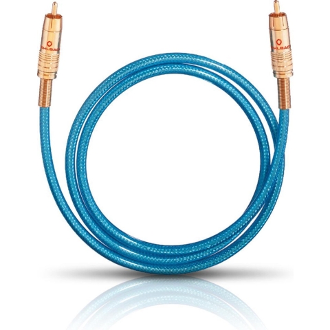 Oehlbach: NF113 DI 150 Digitale Audiokabel RCA 1,5 meter - Blauw