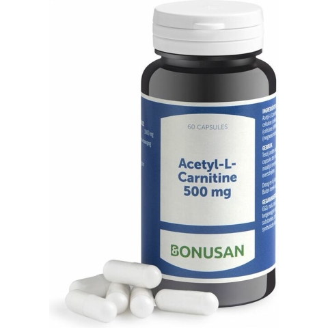 Bonusan Acetyl-L-Carnitine 500mg Capsules