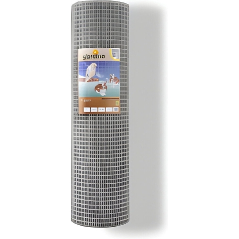 Gelast gaas verzinkt 12.7 mm x 0.65 mm - Giardino