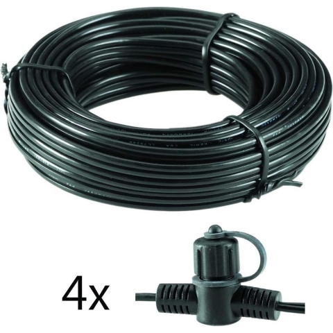 GARDEN LIGHTS HOOFDKABEL VAST 10 METER SPT-1W