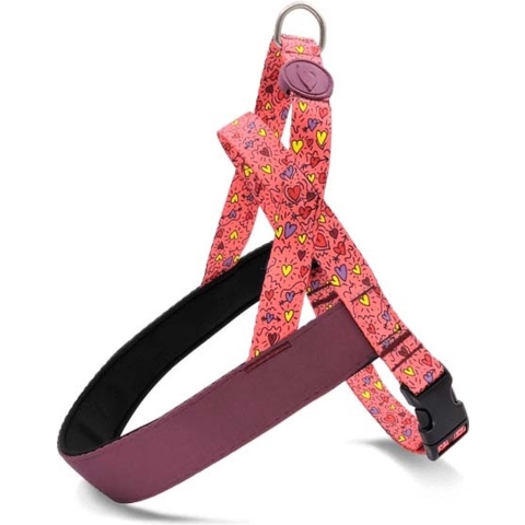 Morso Morso norwegian hondentuig gerecycled pink think roze