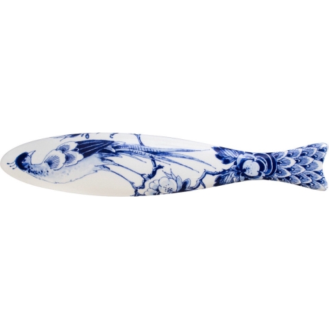 ROYAL DELFT - Blue Herring - Haring Peacock Scales