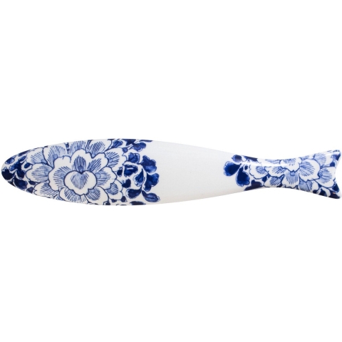 ROYAL DELFT - Blue Herring - Haring Flower Bed
