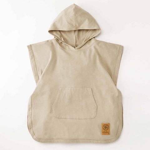 Cloby UV Poncho UPF 50+ 1-3Y - Sandy Beach