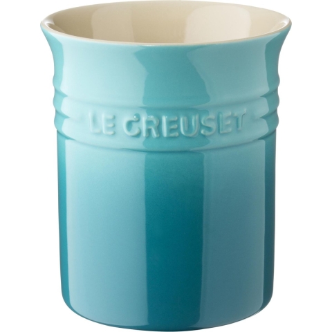 LE CREUSET - Aardewerk - Lepelpot Caribbean Blue