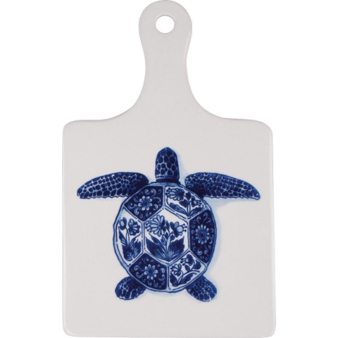 ROYAL DELFT - Wunderkammer - Kaasplank groot Turtle