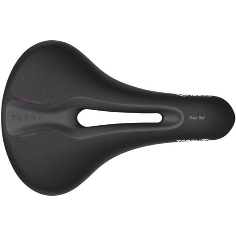 Fietszadel Fisio Gel Max Dames Zwart