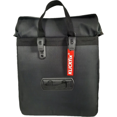 Enkele fietstas S.tar Single Zwart/Blauw 18L