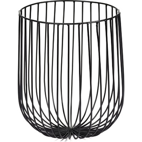 Mand 20cm h25cm zwart