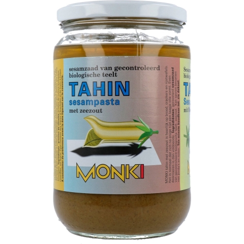 6x Monki Tahin met Zout Bio 650 gr
